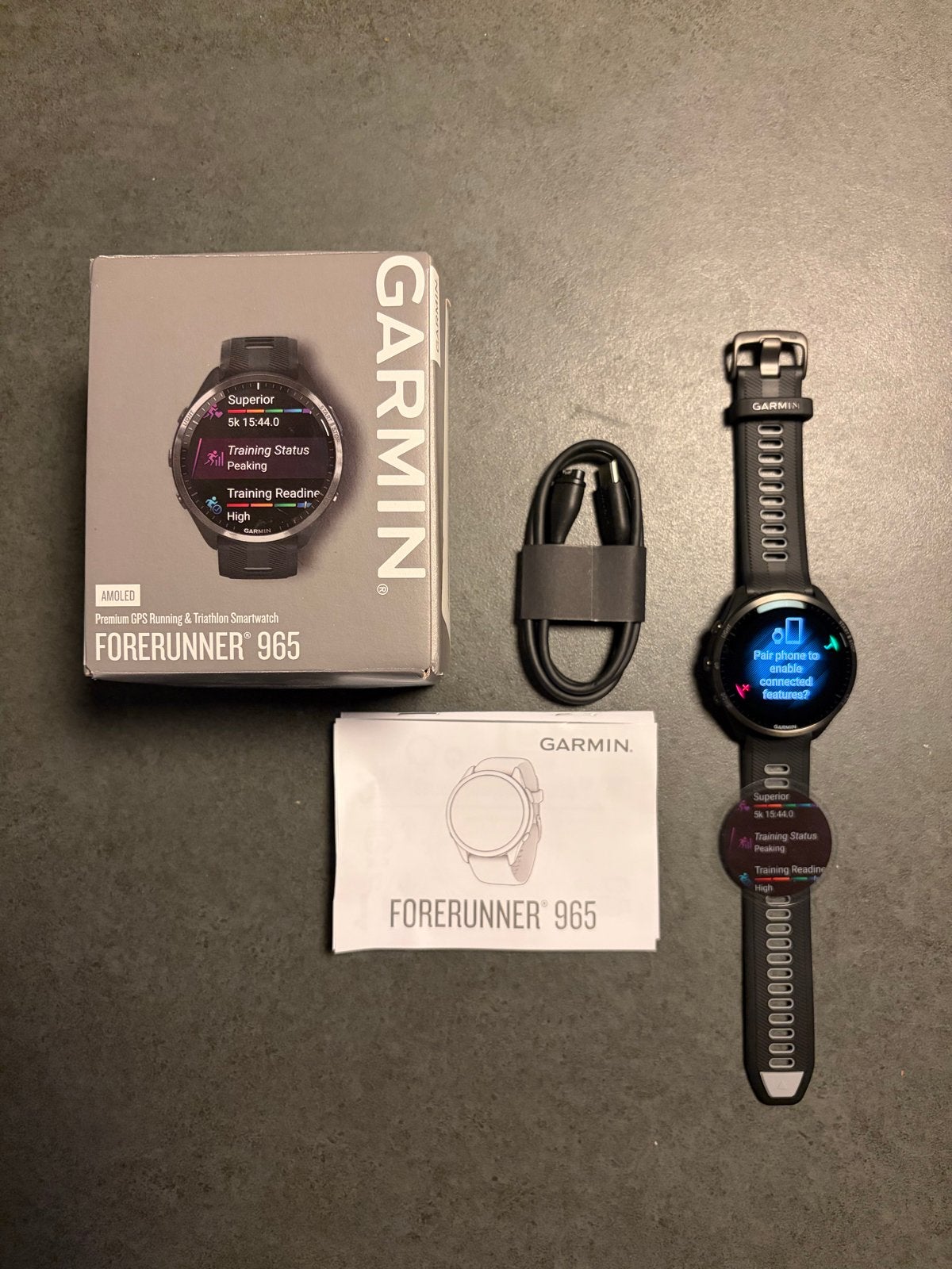 Foto 3 van Garmin Forerunner 965 GPS Hardloop & Triatlon Smartwatch