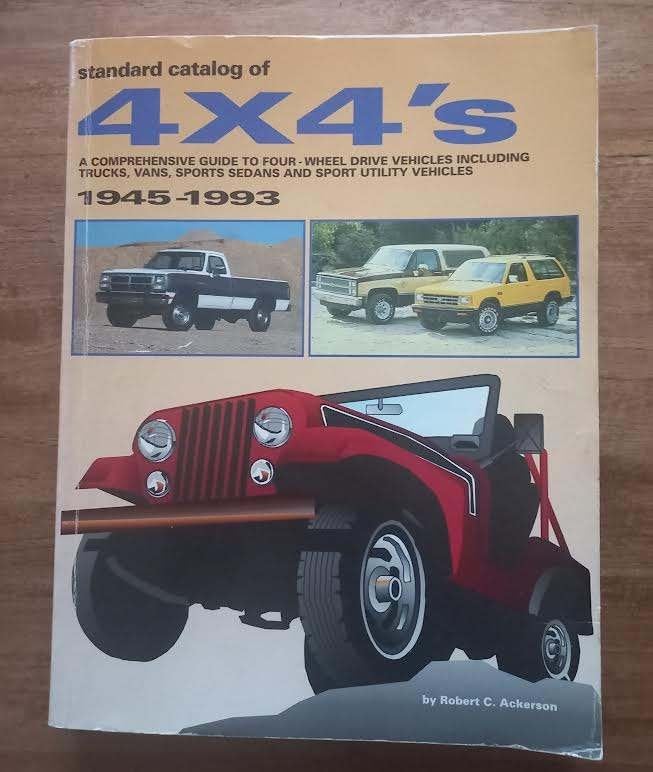 Standard Catalog of 4 X 4's 1945-1993., Boeken, Gelezen, Ackerson R.C., Ophalen of Verzenden, Overige merken