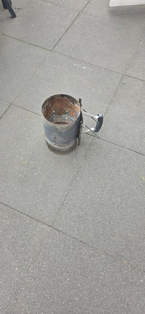 weber kolen starter, Ophalen