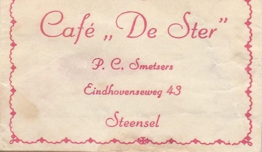 De Ster Eindhovenseweg Steensel - P Smetsers, Ophalen of Verzenden