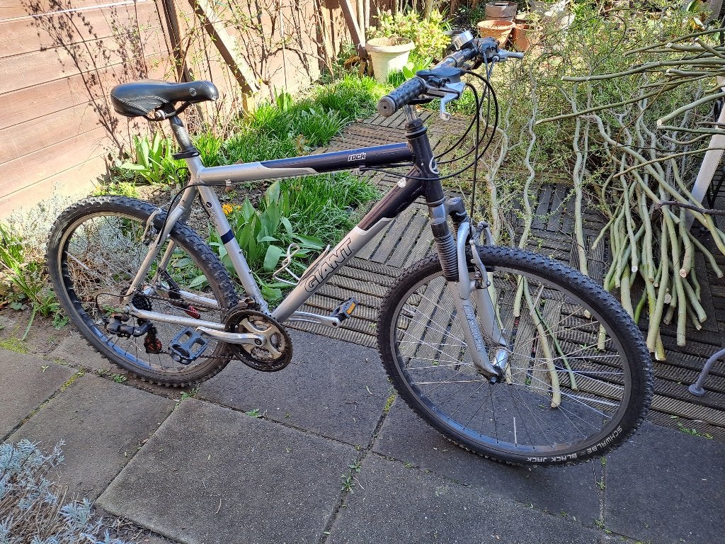 Giant mountainbike/sportfiets, Ophalen, Gebruikt, 26 inch, Velgrem