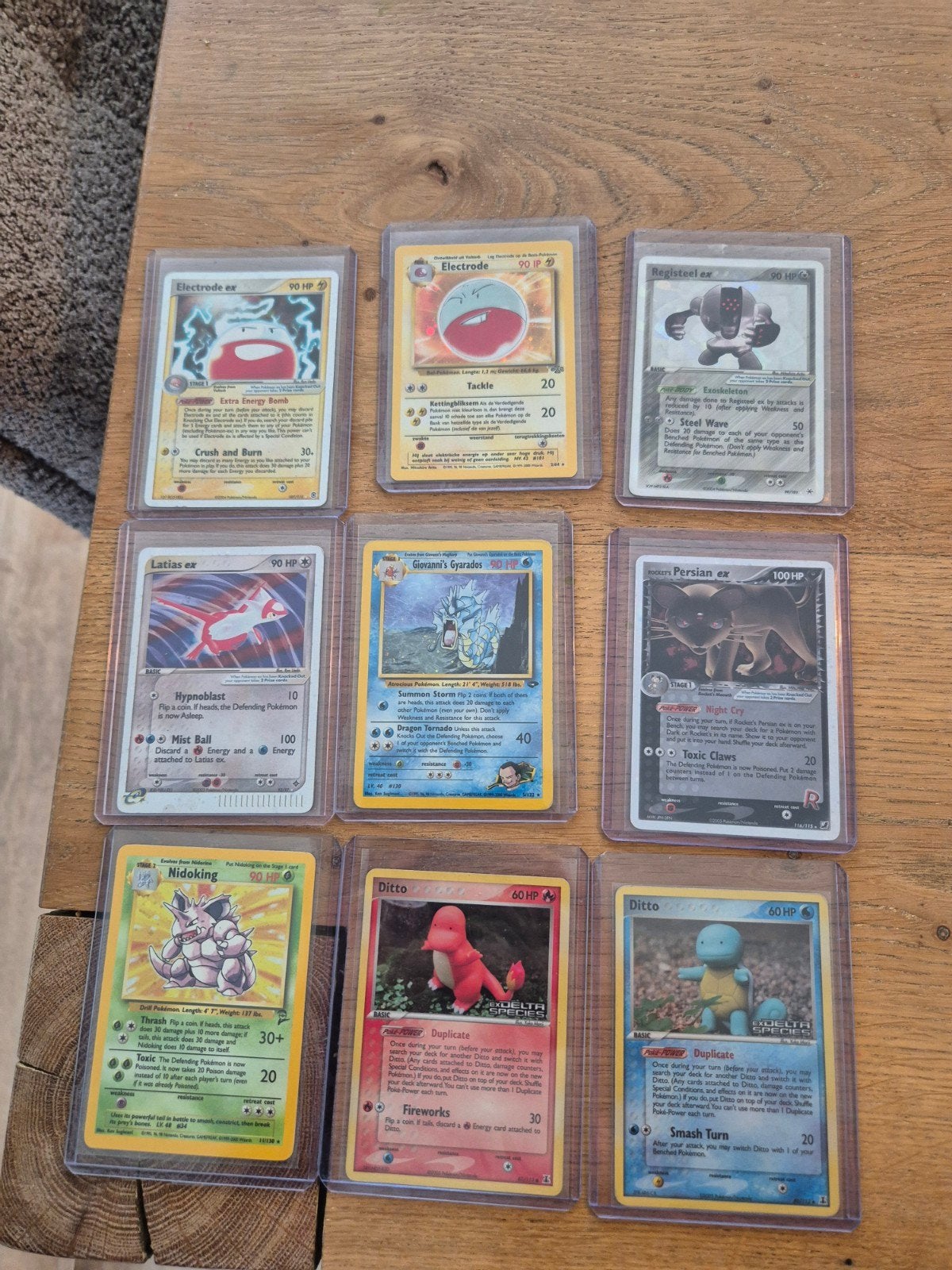 Pokémon kaarten vintage collectie, Hobby en Vrije tijd, Ophalen of Verzenden, Gebruikt, Meerdere kaarten, Foil