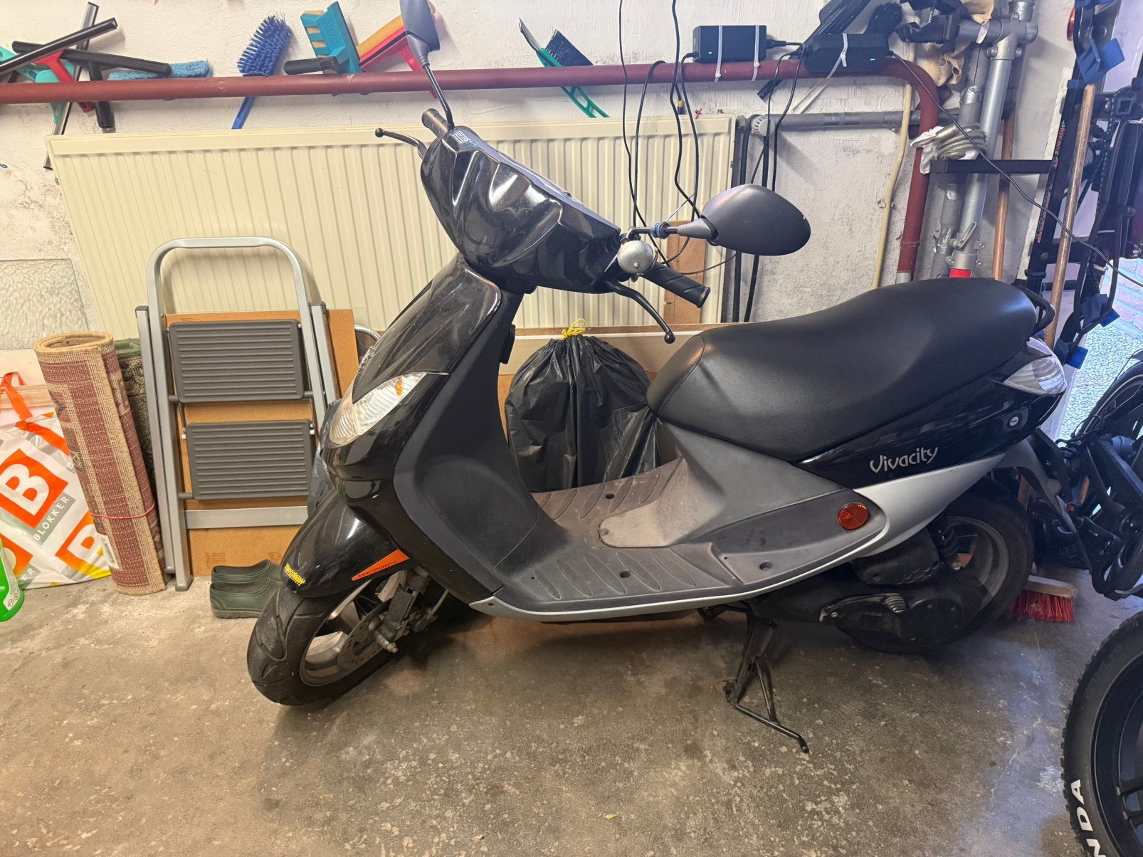 Peugeot Scooter Zonder Contact Sleutel, Ophalen, Gebruikt, Maximaal 25 km/u, Benzine