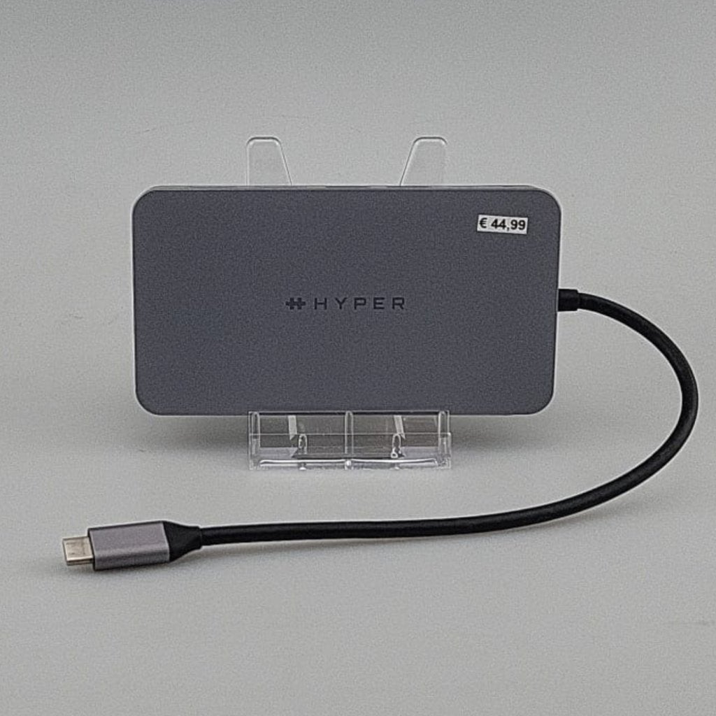 HyperDrive Dual 10-in-1 USB-C Hub Grijs, Computers en Software, Flex Ltd., Zo goed als nieuw, https://flex.com/contact-us, Nobelstraat 10, 5807 GA Oostrum LB, Limburg, Nederland