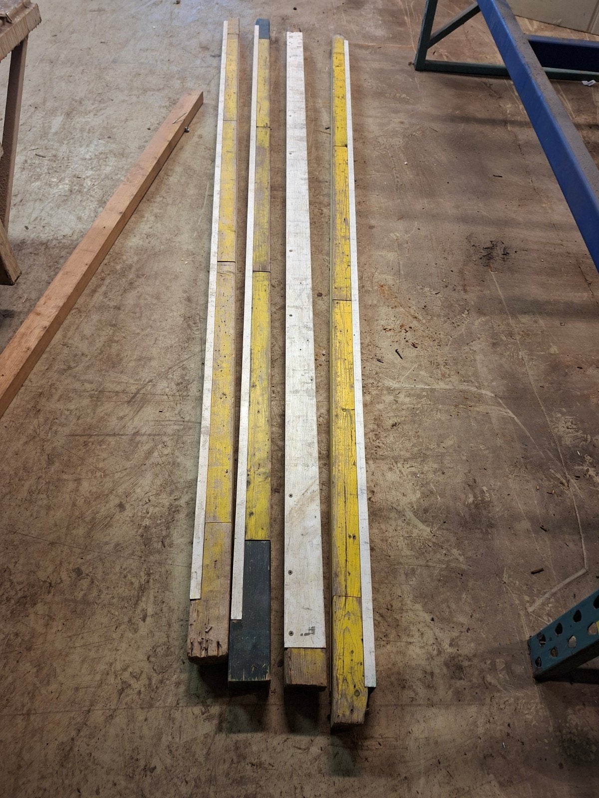 Metselprofielen met stalen kokerprofiel, 295 cm, Ophalen, Gebruikt, Overige typen, 250 tot 300 cm