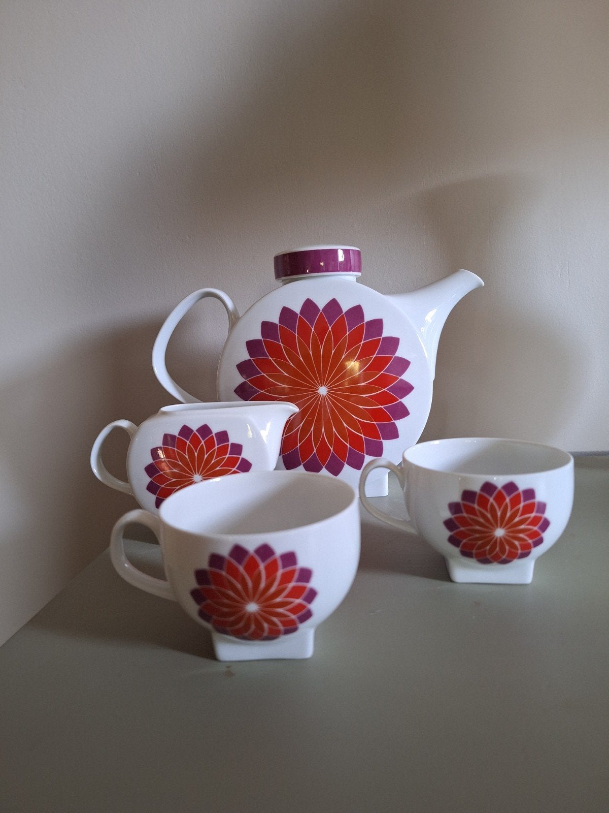 vintage Melitta thee/ koffie servies " Budapest ", Ophalen of Verzenden