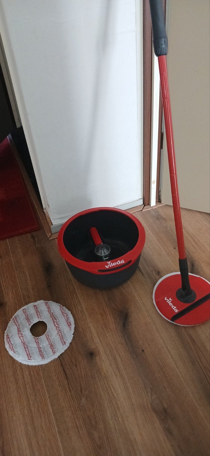 Vileda EasyWring & Clean Turbo Mop en Emmer Set, Ophalen