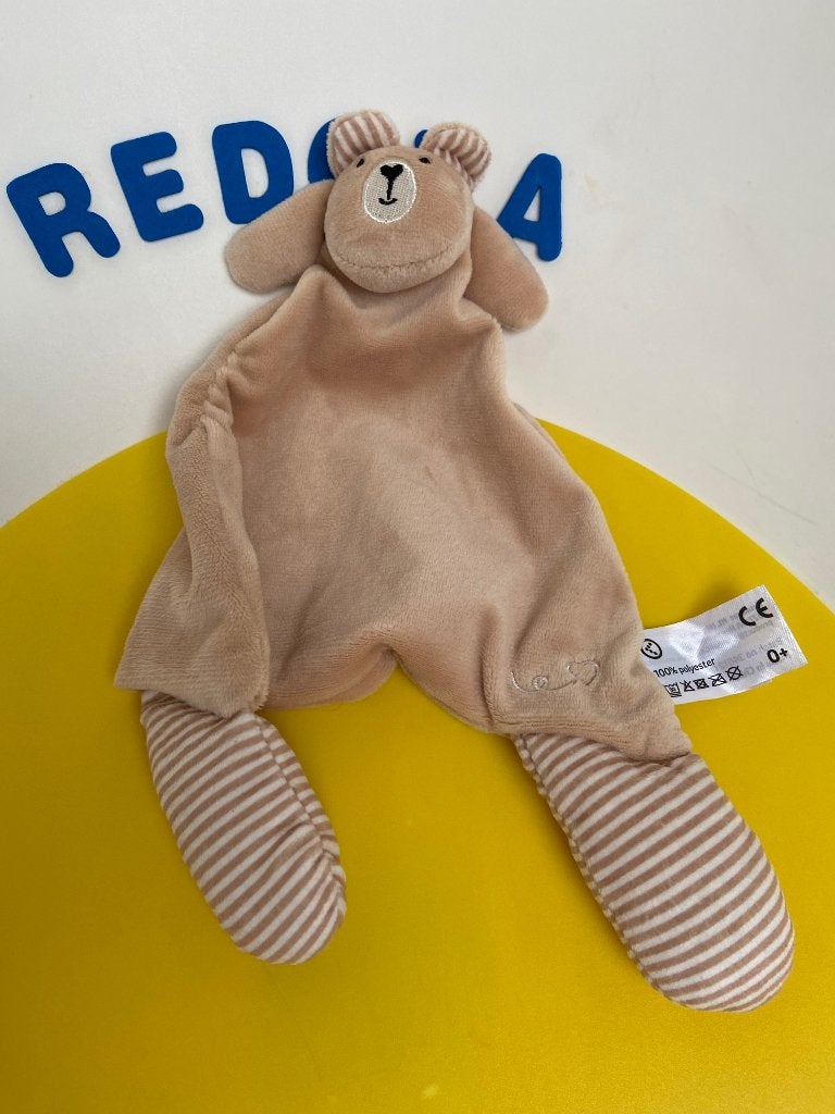 K4268 kruidvat doekje beer bruin, Kinderen en Baby's, Speelgoed | Knuffels en Pluche, Ophalen of Verzenden, Zo goed als nieuw