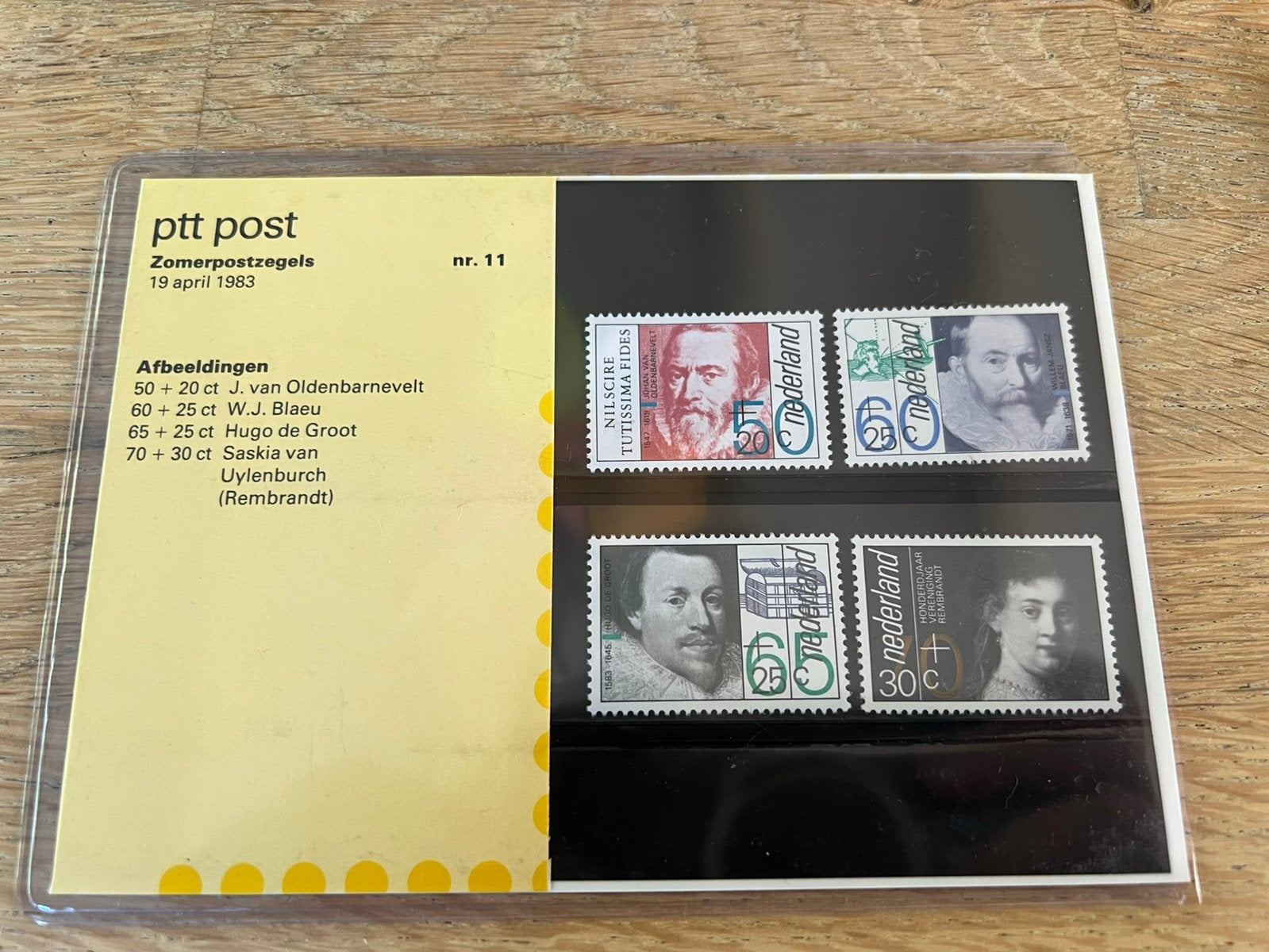 PTT Postzegelmapje Zomerpostzegels 1983, Ophalen of Verzenden
