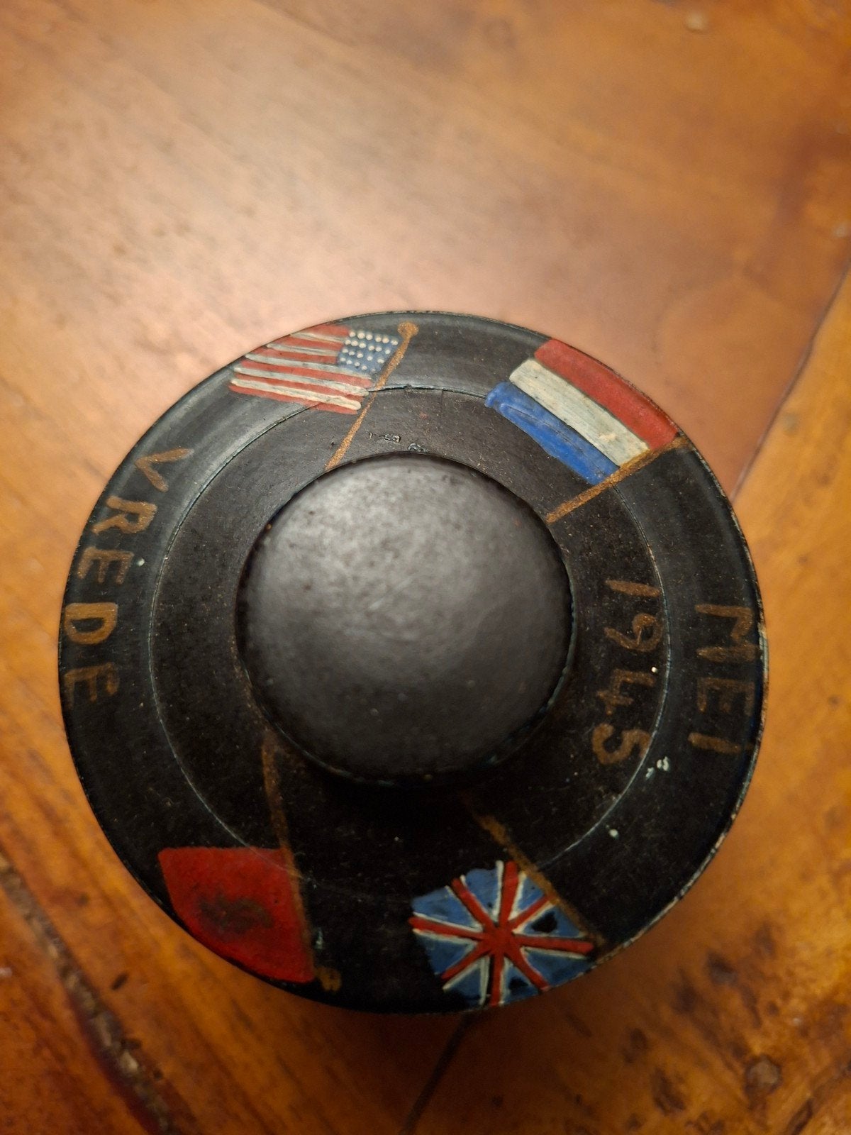 Vintage Vredesdoosje Mei 1945 - Oorlogsherinnering, Ophalen