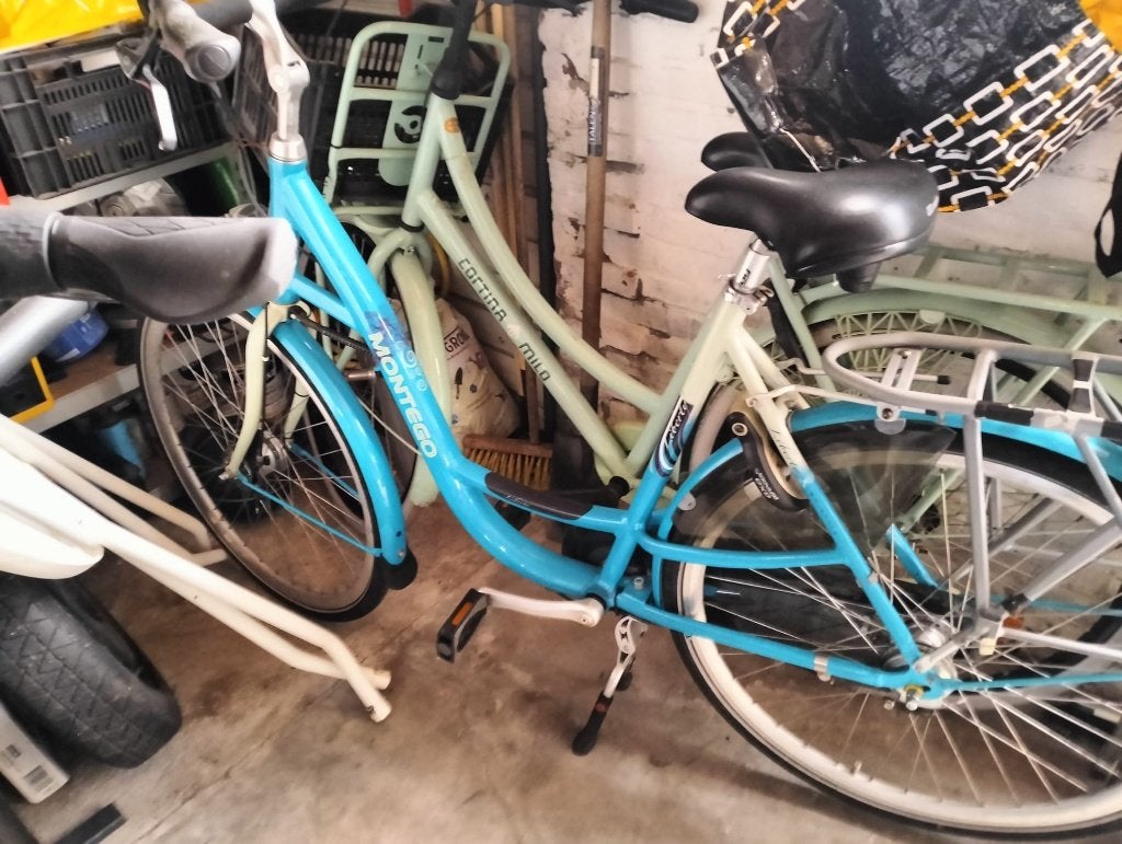 Mama fiets montego, Fietsen en Brommers, Fietsen | Dames | Moederfietsen, Ophalen, 1 zitje, Gebruikt, Overige merken