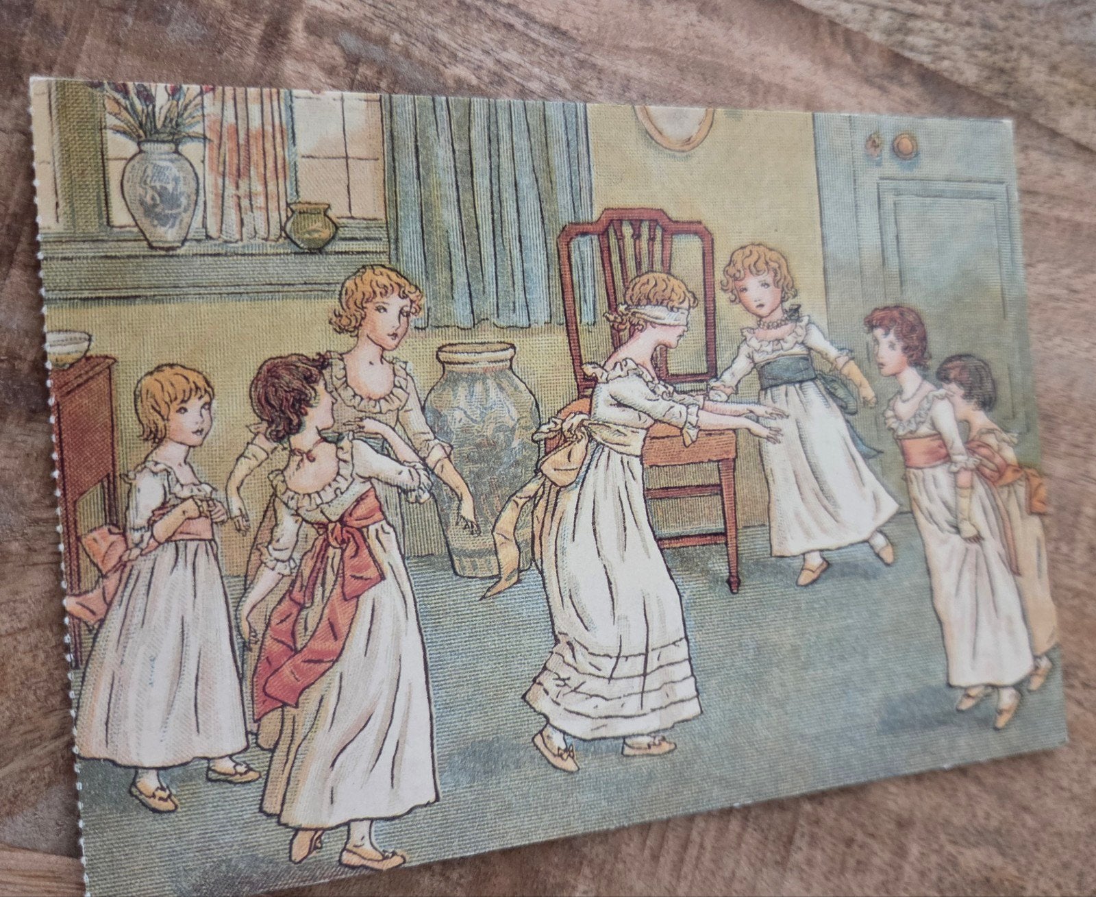 Kate Greenaway "Book of Games" 1889, Verzenden, 1980 tot heden, Gelopen, Kinderen