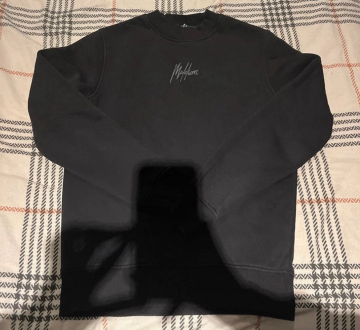 Malelions sweater - Zwart - Maat XS, Ophalen, Zo goed als nieuw, Maat 46 (S) of kleiner, Zwart