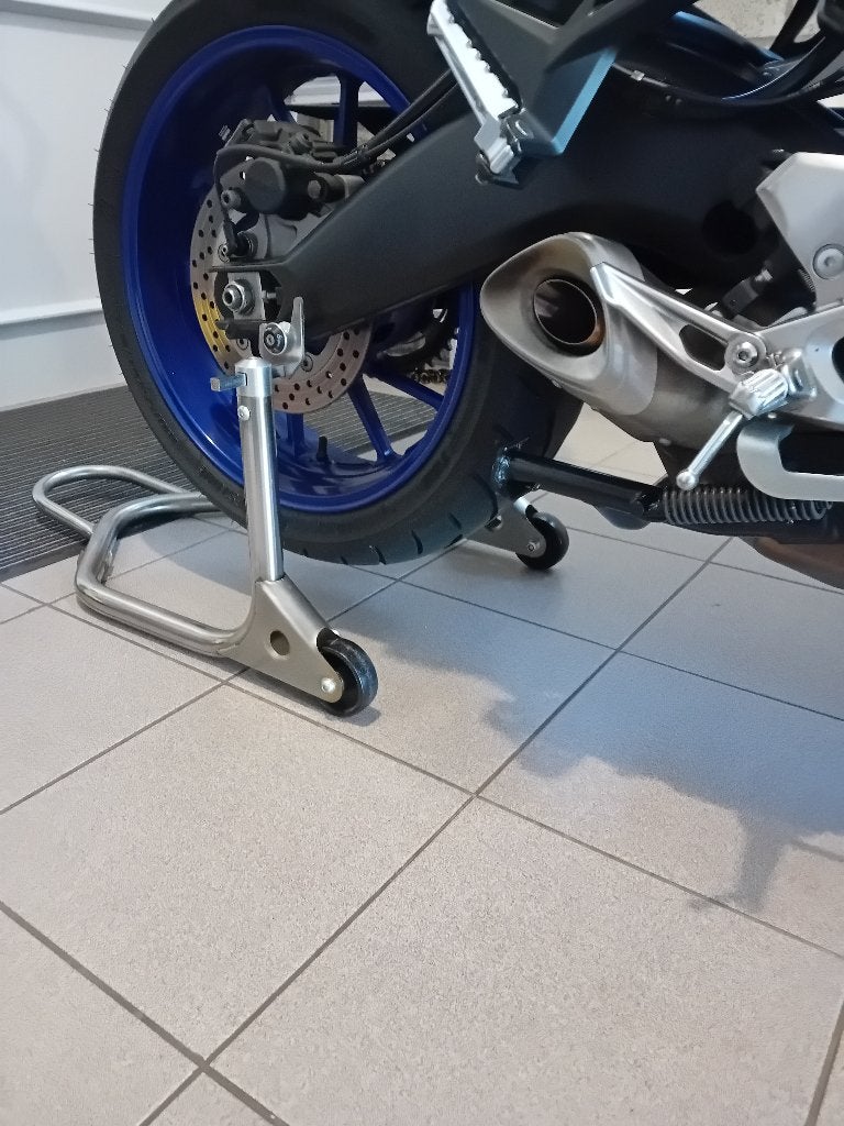 Paddock Stand RVS, Ophalen