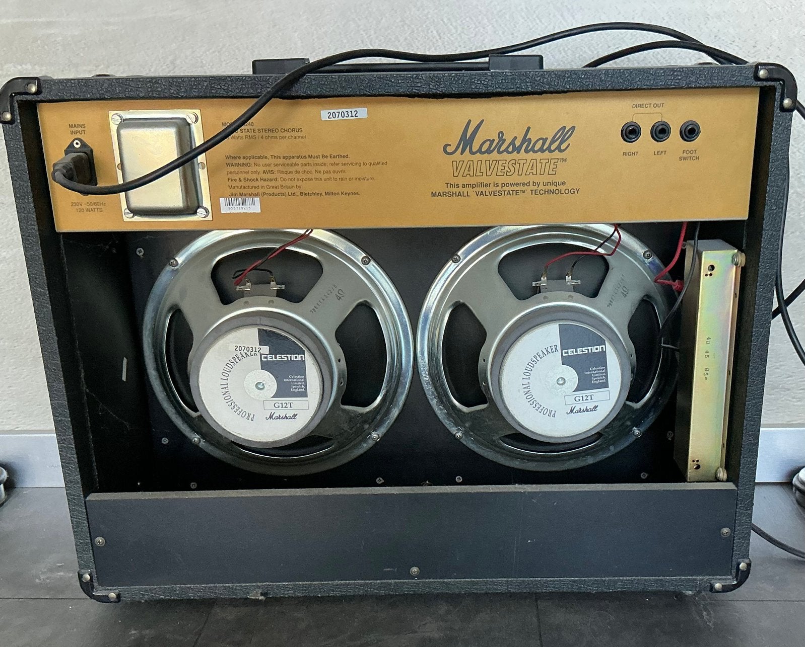 Foto 2 van Marshall valvestate S80 model 8240