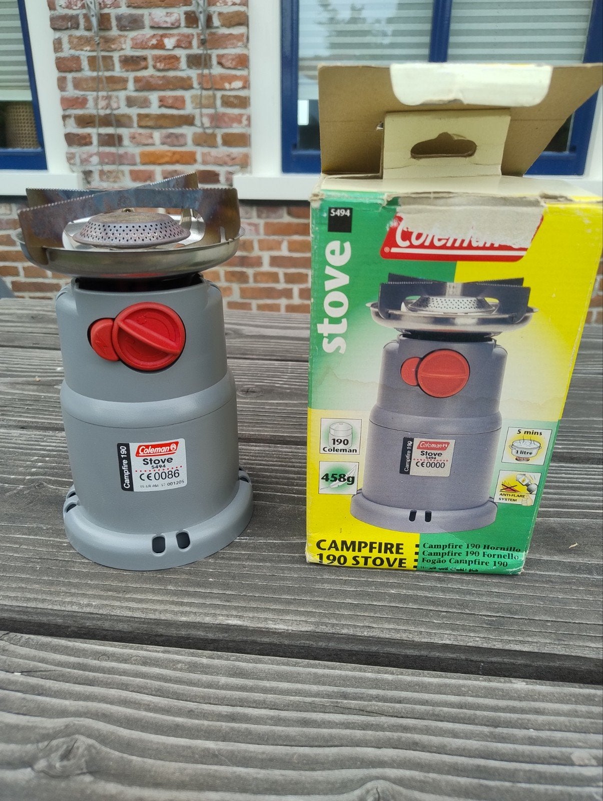 Coleman gasbrander stove kooktoestel, Ophalen of Verzenden