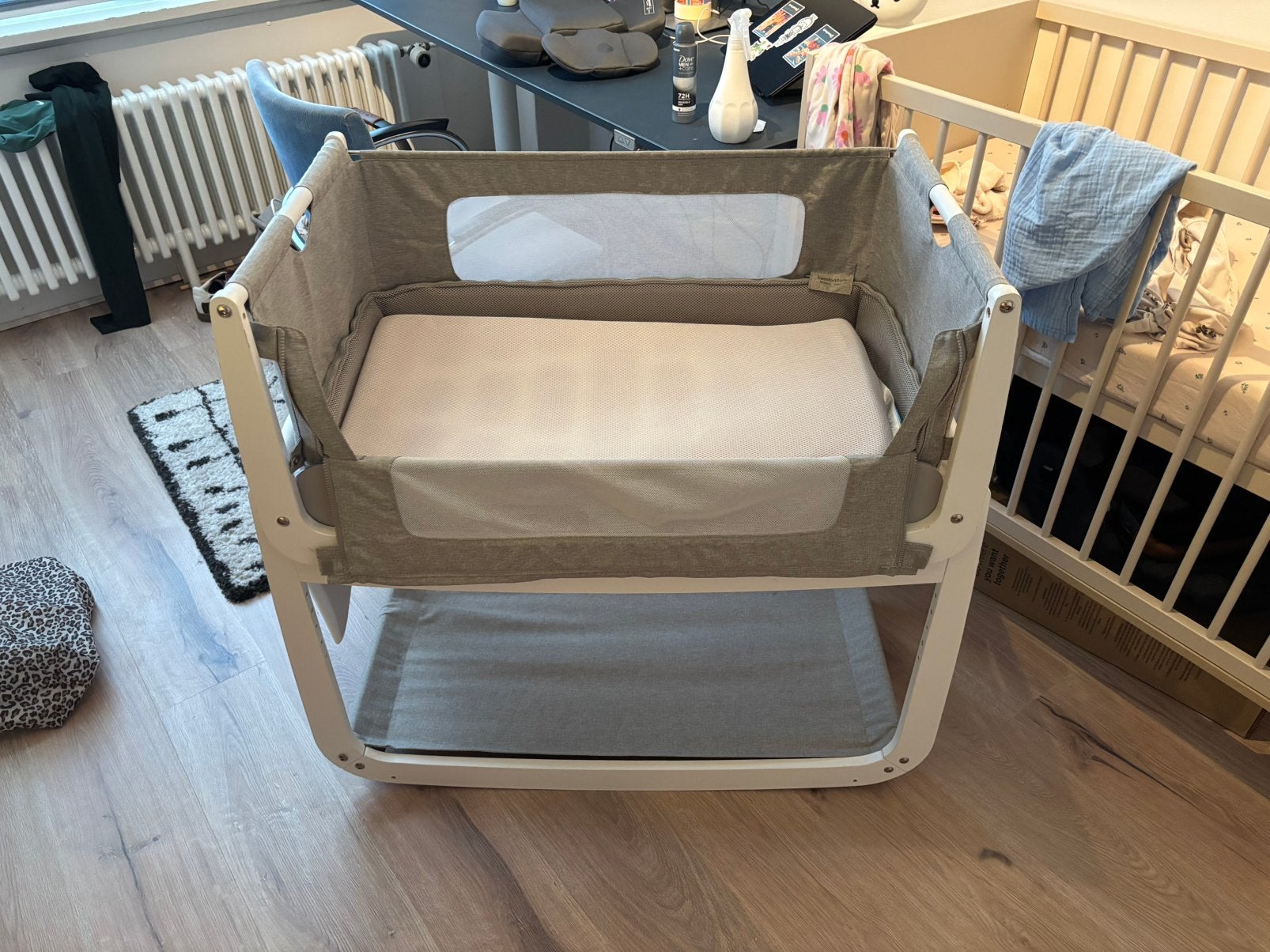 Cosleeper Snuzpod 4, Kinderen en Baby's, Babywiegjes en Ledikanten, Ophalen, Zo goed als nieuw, Ledikant