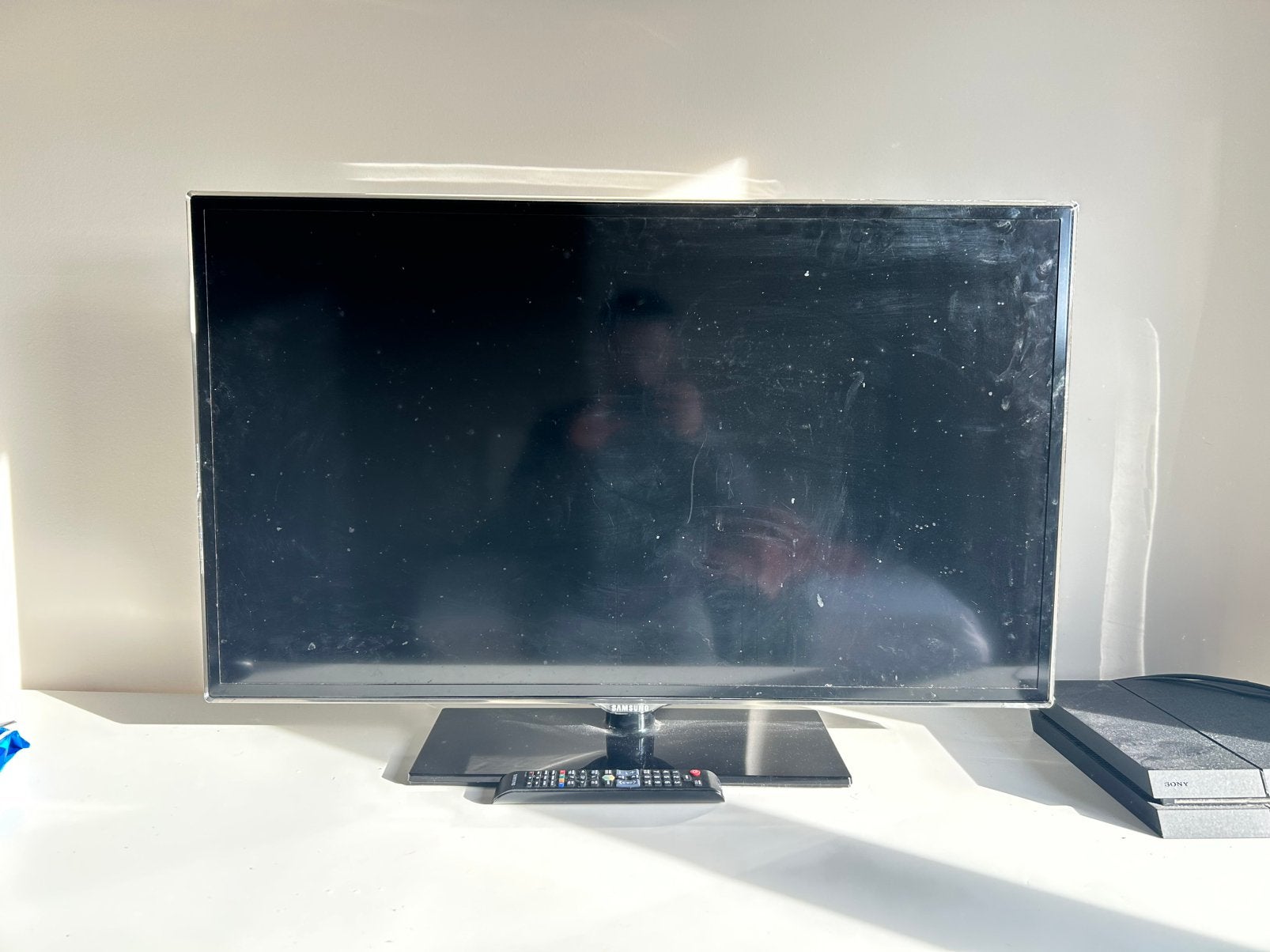 Samsung tv 37 inch, 50 Hz, Zo goed als nieuw, Samsung, 80 tot 100 cm