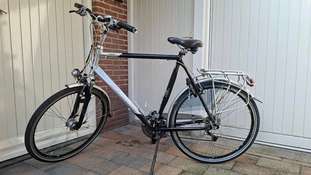 Batavus herenfiets, Ophalen, 28 inch, Gebruikt, Velgrem