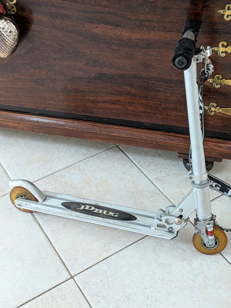 JG BUG inklapbare aluminium step met voor verering, Ophalen of Verzenden, Gebruikt, Gewone step
