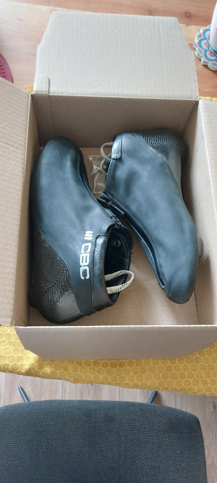schaatsschoenen CBC genesis mt. 42, Klapschaats, Gebruikt, Noren, Ophalen