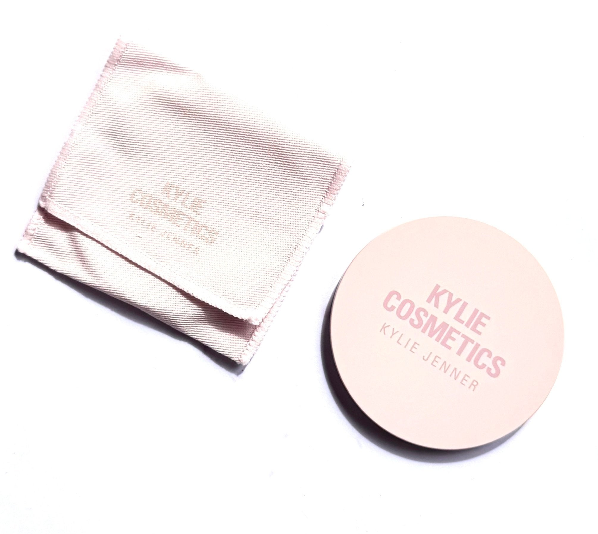 Kylie Cosmetics Make-up Spiegeltje met Zakje, Gehele gezicht, Nieuw, Ophalen of Verzenden, Roze