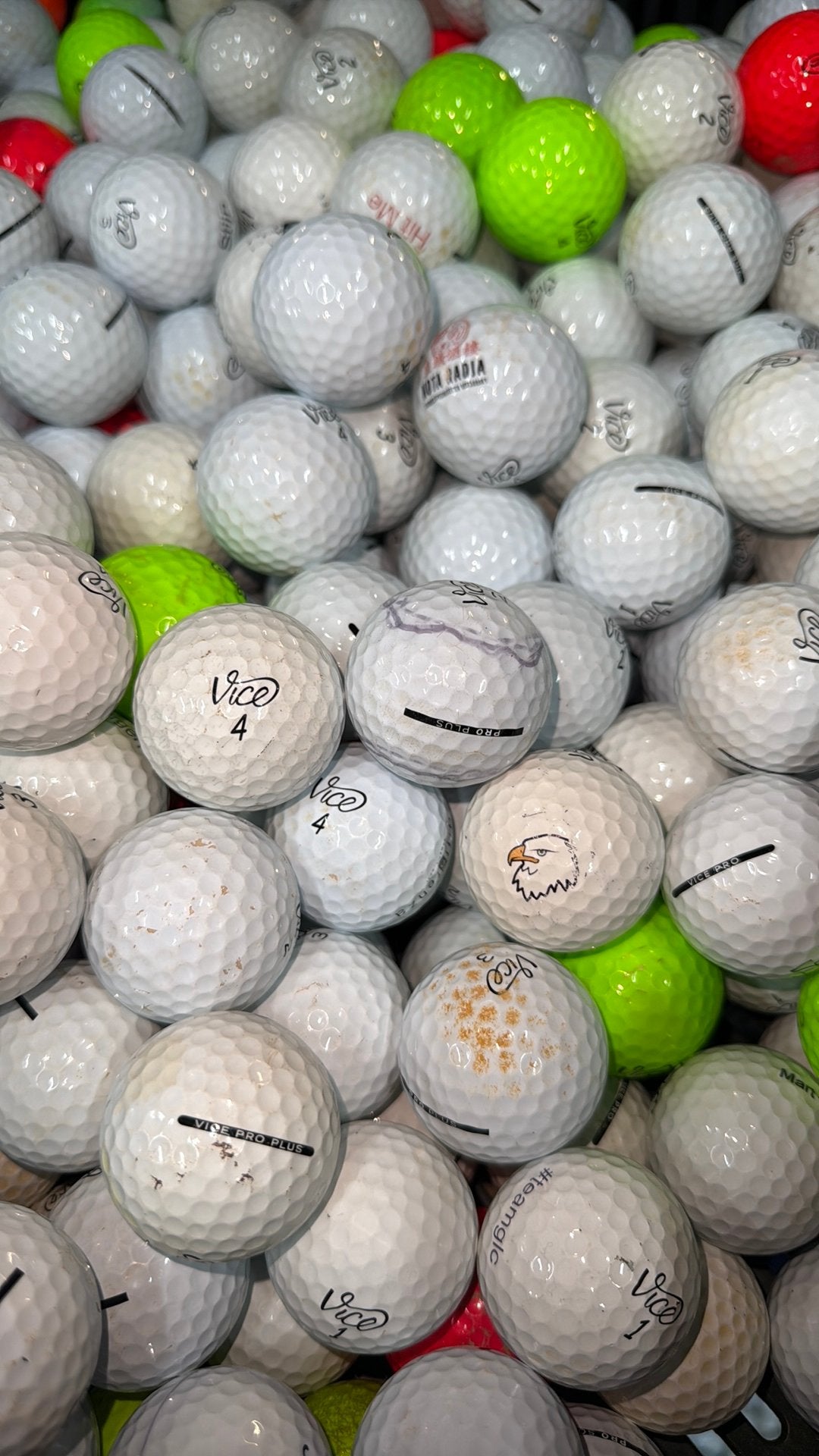 Vice pro soft golfballen 50 stuks, Ophalen of Verzenden, Bal(len)