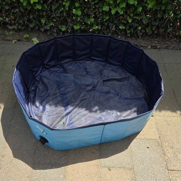 Hondenzwembad - opvouwbaar 1x gebruikt  100x25 cm, Ophalen of Verzenden, Zo goed als nieuw