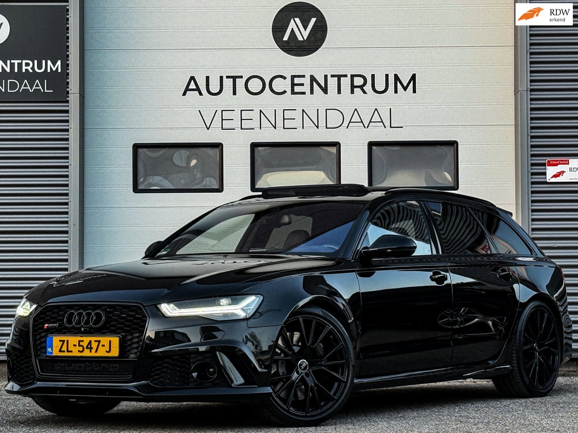 Audi RS6 Avant 4.0 V8 TFSI Quattro 560 PK MILLTEK PANO/TREKH, Auto's, Automaat, Gebruikt, Geïmporteerd, 561 pk