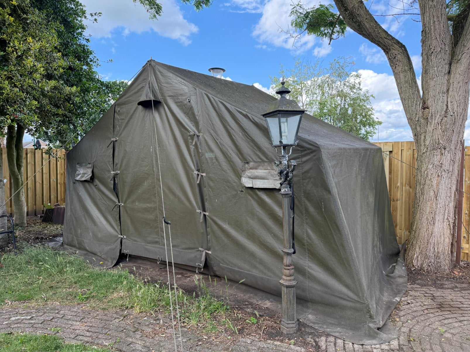 Legertent, Caravans en Kamperen, Tenten, Ophalen, Gebruikt, Meer dan 6