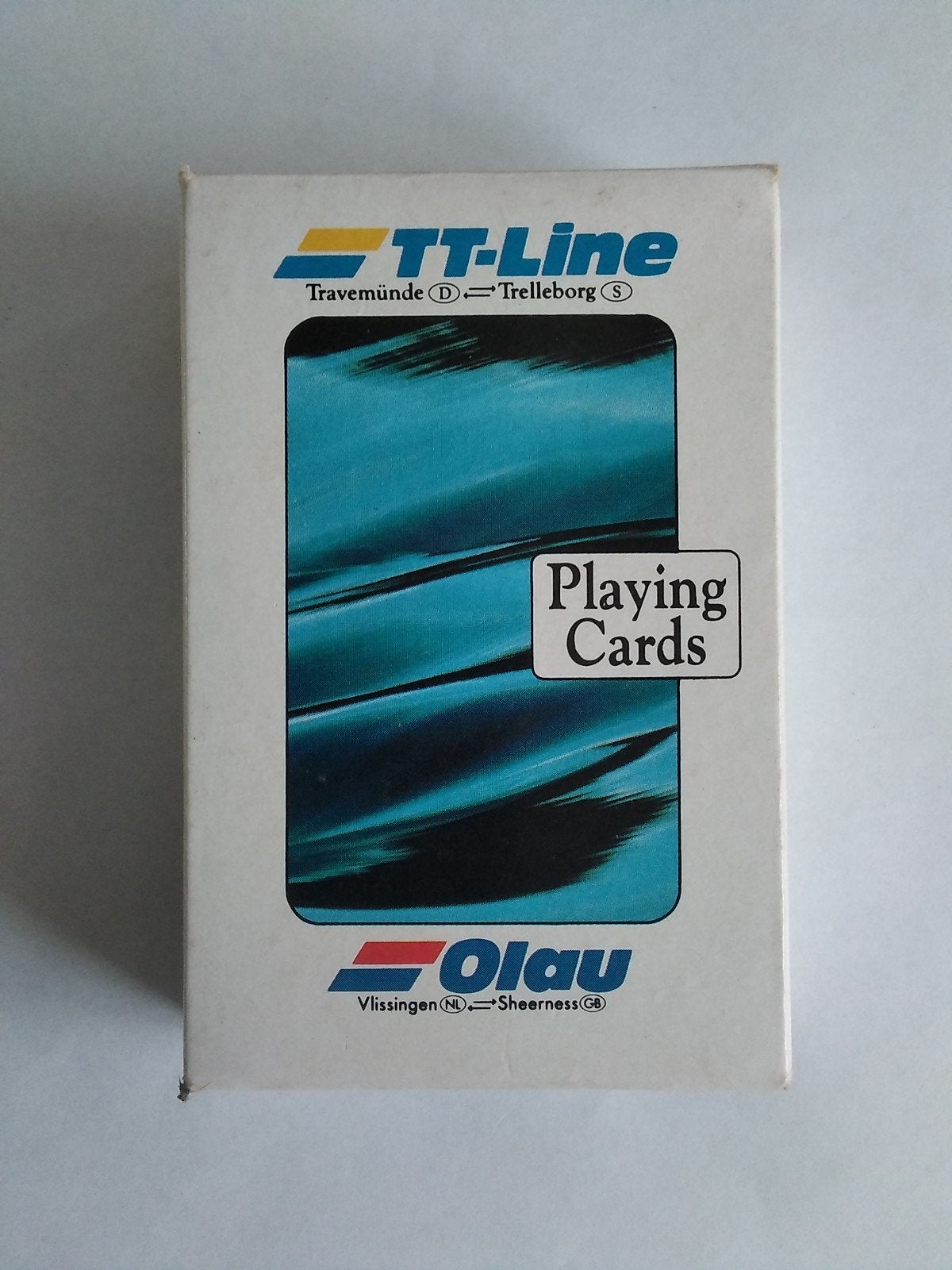 Speelkaarten TT-Line Olau, Verzamelen, Verzenden, Zo goed als nieuw, Speelkaart(en)