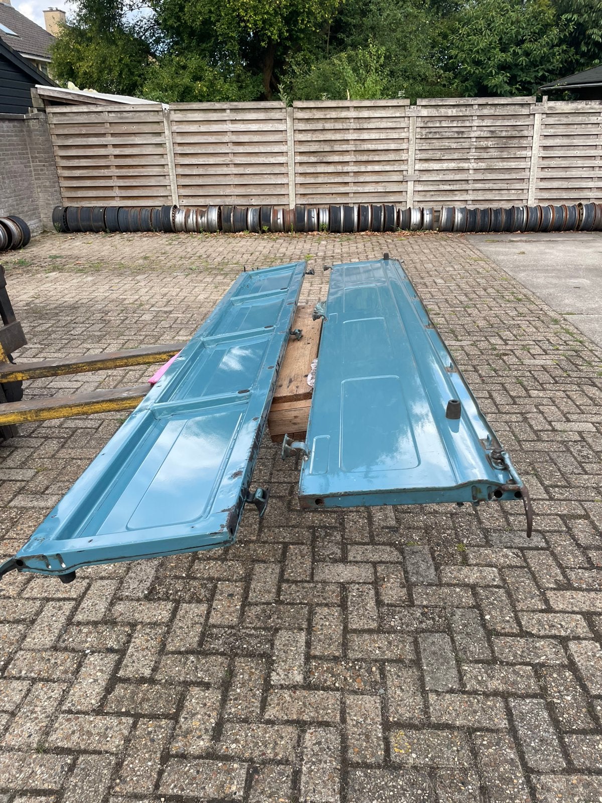 2 zijlaadkleppen. VW Pick Up T1/2, Ophalen, Gebruikt, Links, Volkswagen