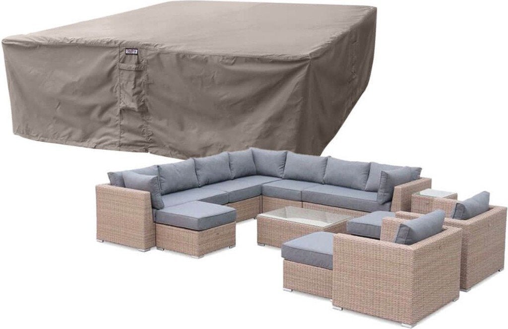 Beschermhoes tuinmeubel lounge set 300x300 Raffles, Tuin en Terras, Tuinsets en Loungesets, Ophalen of Verzenden, Gebruikt, Loungeset