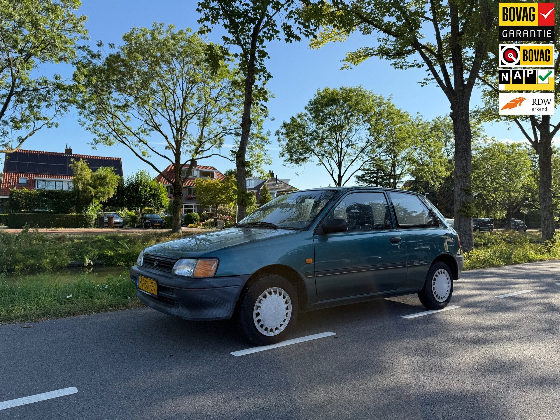 Toyota Starlet 1.3 XLi Limited * APK 12-2027 / Rijd super /, Stof, 4 cilinders, Origineel Nederlands, Bedrijf