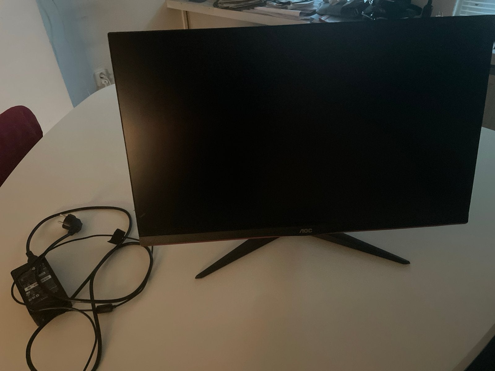 AOC Q27G2U/BK 27" QHD 144Hz Gaming Monitor, Computers en Software, Gebruikt, IPS, 101 t/m 150 Hz, Quad HD (2K)