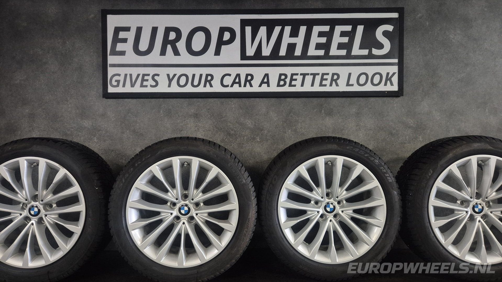 18 inch BMW velgen 5 Serie G30 G31 684 G26 winterbanden