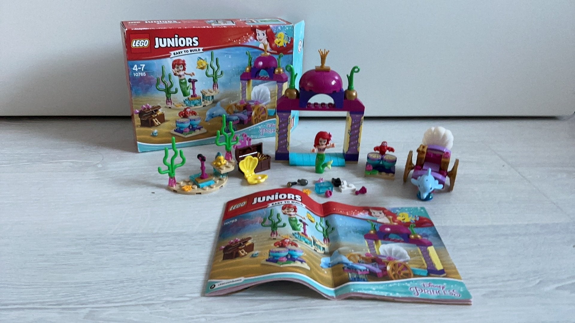 Disney princess lego 10765, Ophalen, Lego, Zo goed als nieuw, Complete set
