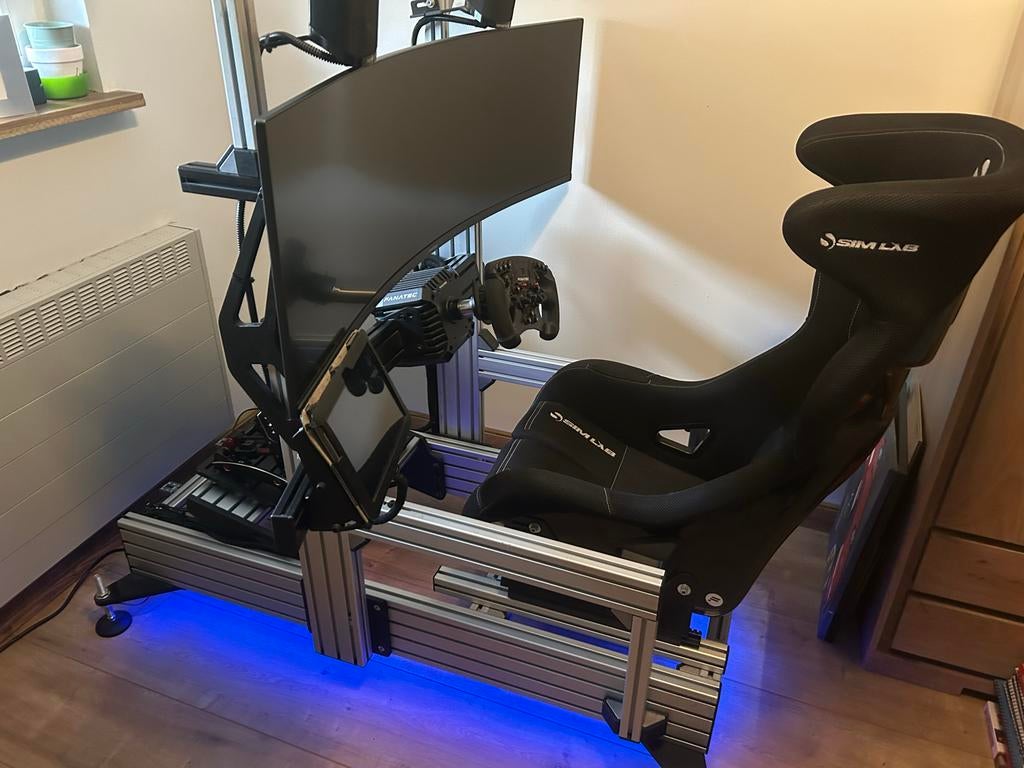 Complete Sim Racing Setup - Fanatec, Sim-Lab, Ultrawide, Spelcomputers en Games, Online, 1 speler, Racen en Vliegen, Ophalen of Verzenden