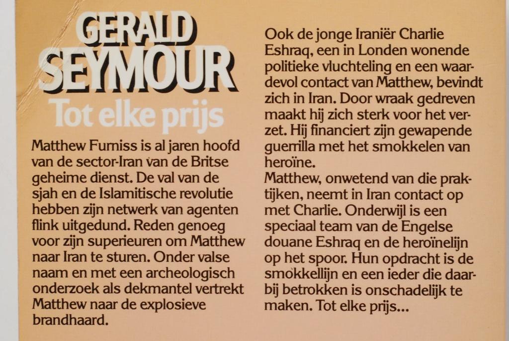 Tot elke prijs - Gerald Seymour (1989), Boeken, Verzenden, Zo goed als nieuw