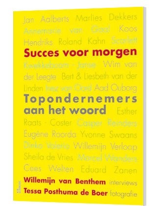 succes voor morgen W. van Benthem 9789066118959, Boeken, Ophalen of Verzenden, Beta, Zo goed als nieuw, HBO