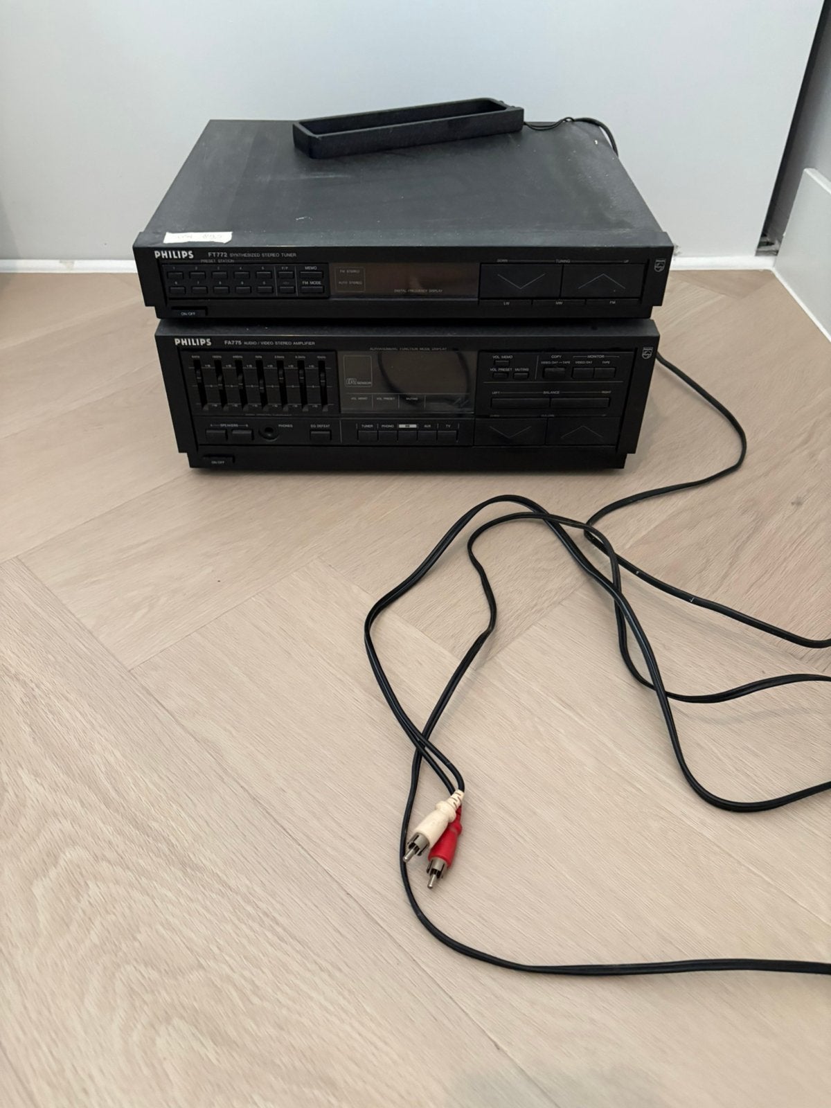 Philips tuner amplifier, Ophalen, Gebruikt
