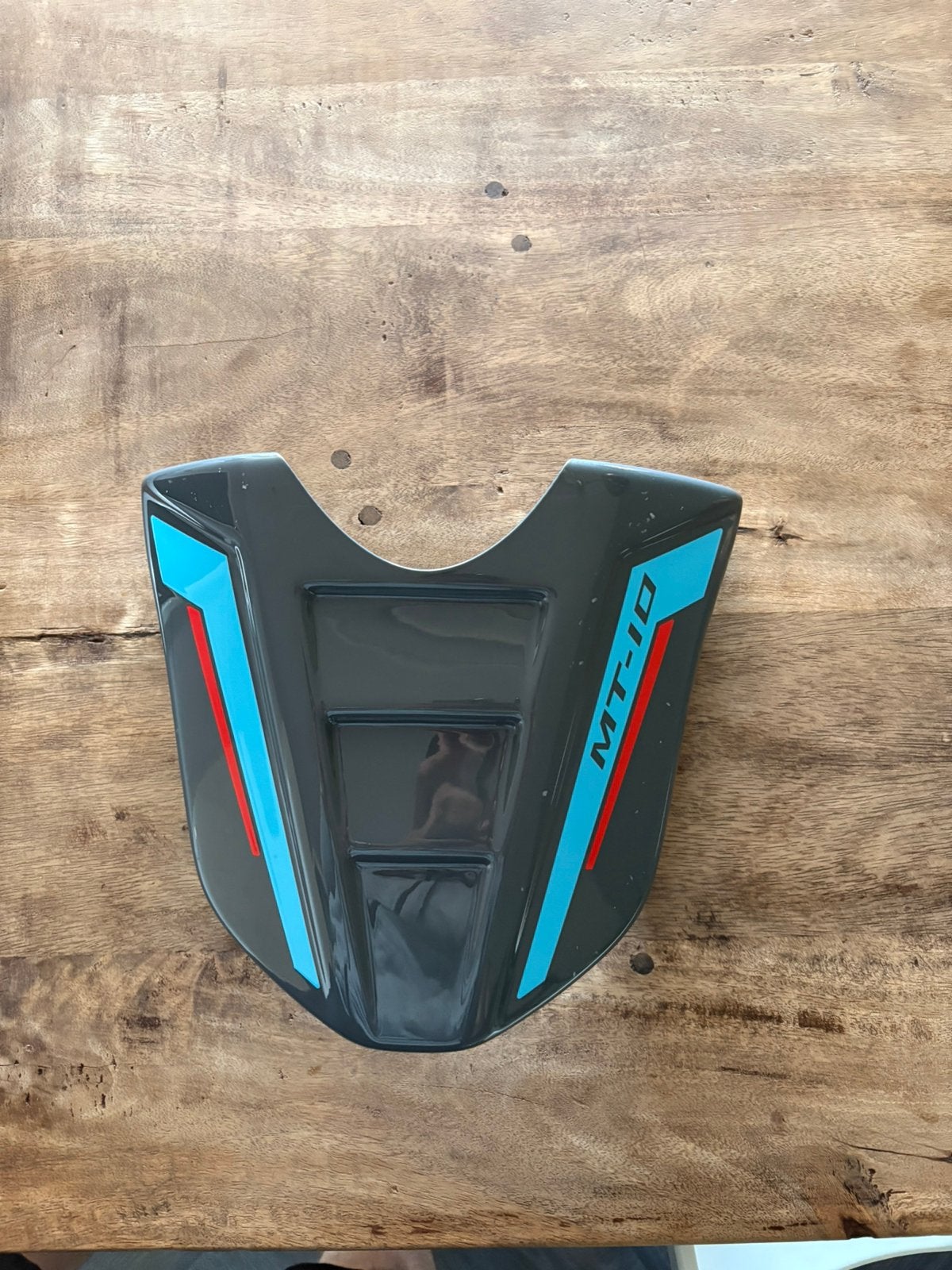 Yamaha MT-10 Seat Cowl Buddyseat Cover Cyan Storm 2022-2025, Motoren, Ophalen, Gebruikt