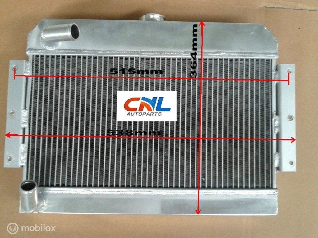 Aluminum alloy radiateur mgb gt/roadster top-fill 1968-1975, Auto-onderdelen, Nieuw, Ophalen of Verzenden