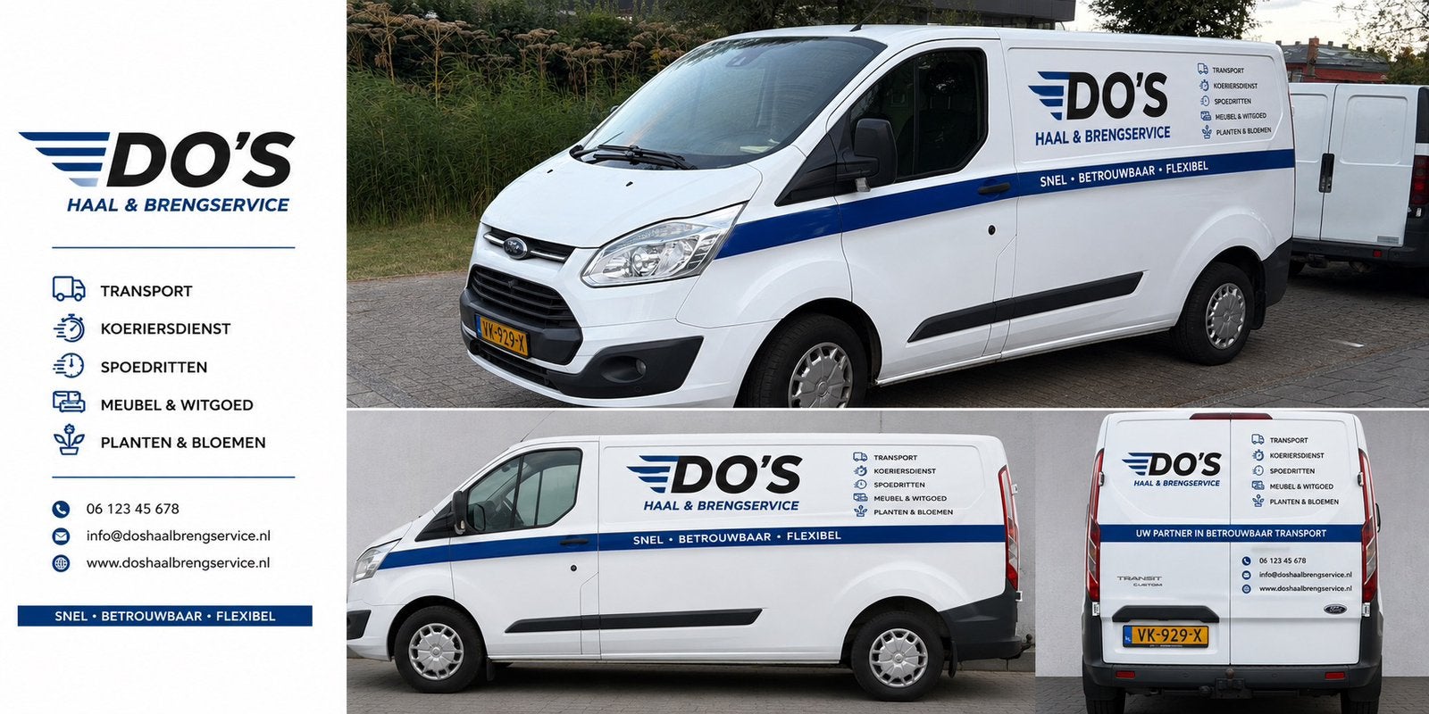 Transport en dienstverlening voor bedrijven & particulieren