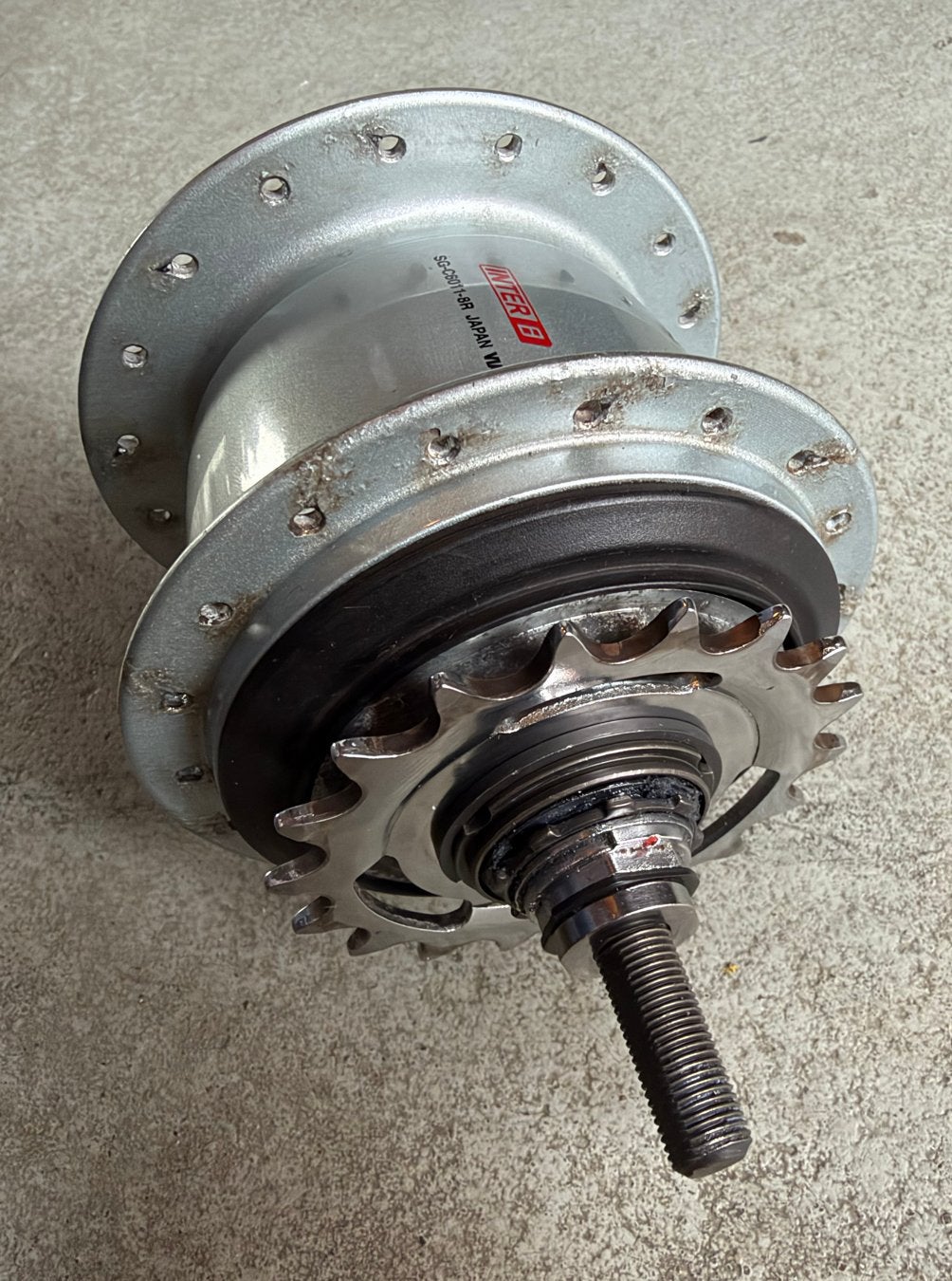 Shimano Nexus Inter 8 naafversnelling SG-C6011-8R, Fietsen en Brommers, Gebruikt, Elektrische fiets, Overige materialen, Overige typen