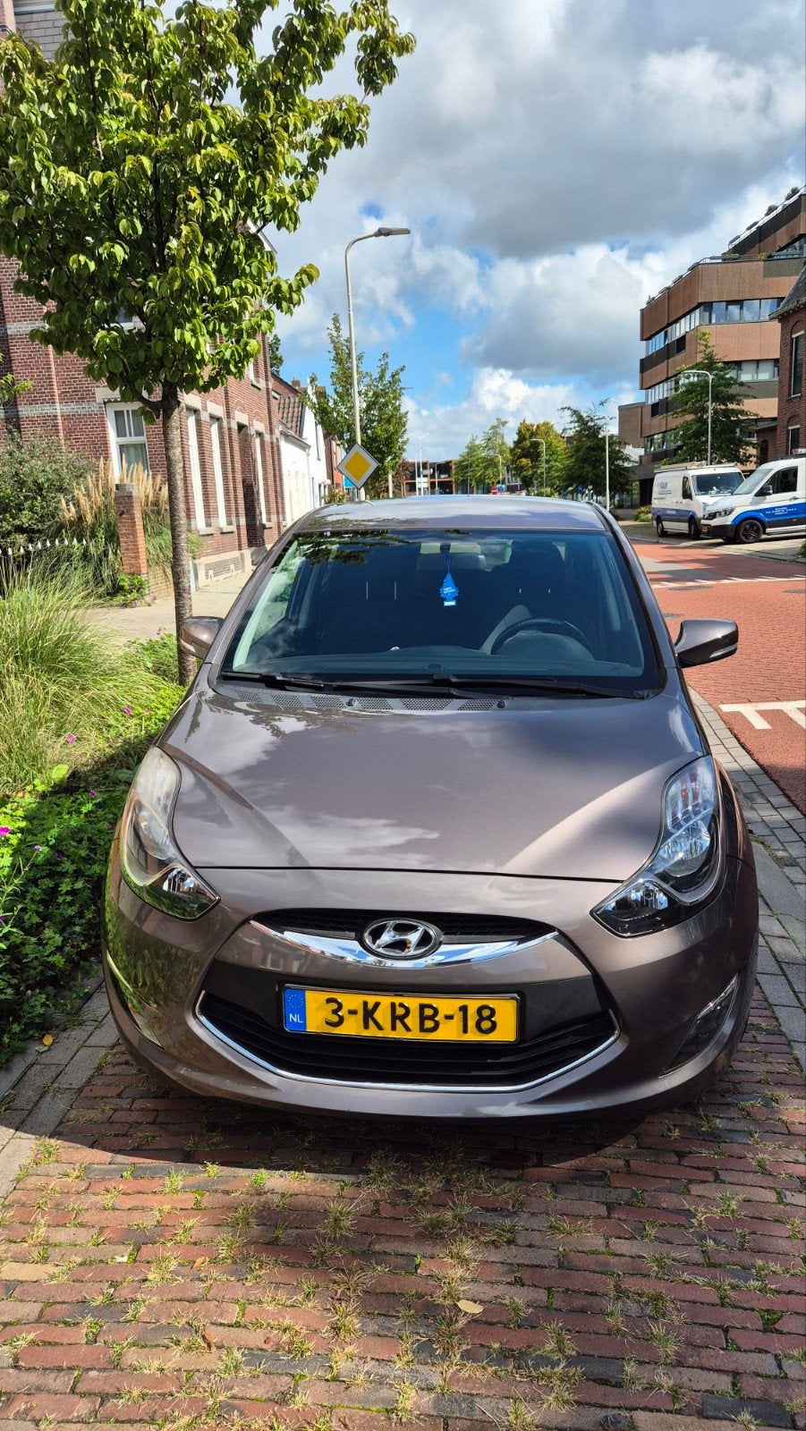 Hyundai iX20 1.4 Cvvt 2013 Bruin, Auto's, Voorwielaandrijving, 4 cilinders, 1153 kg, Origineel Nederlands
