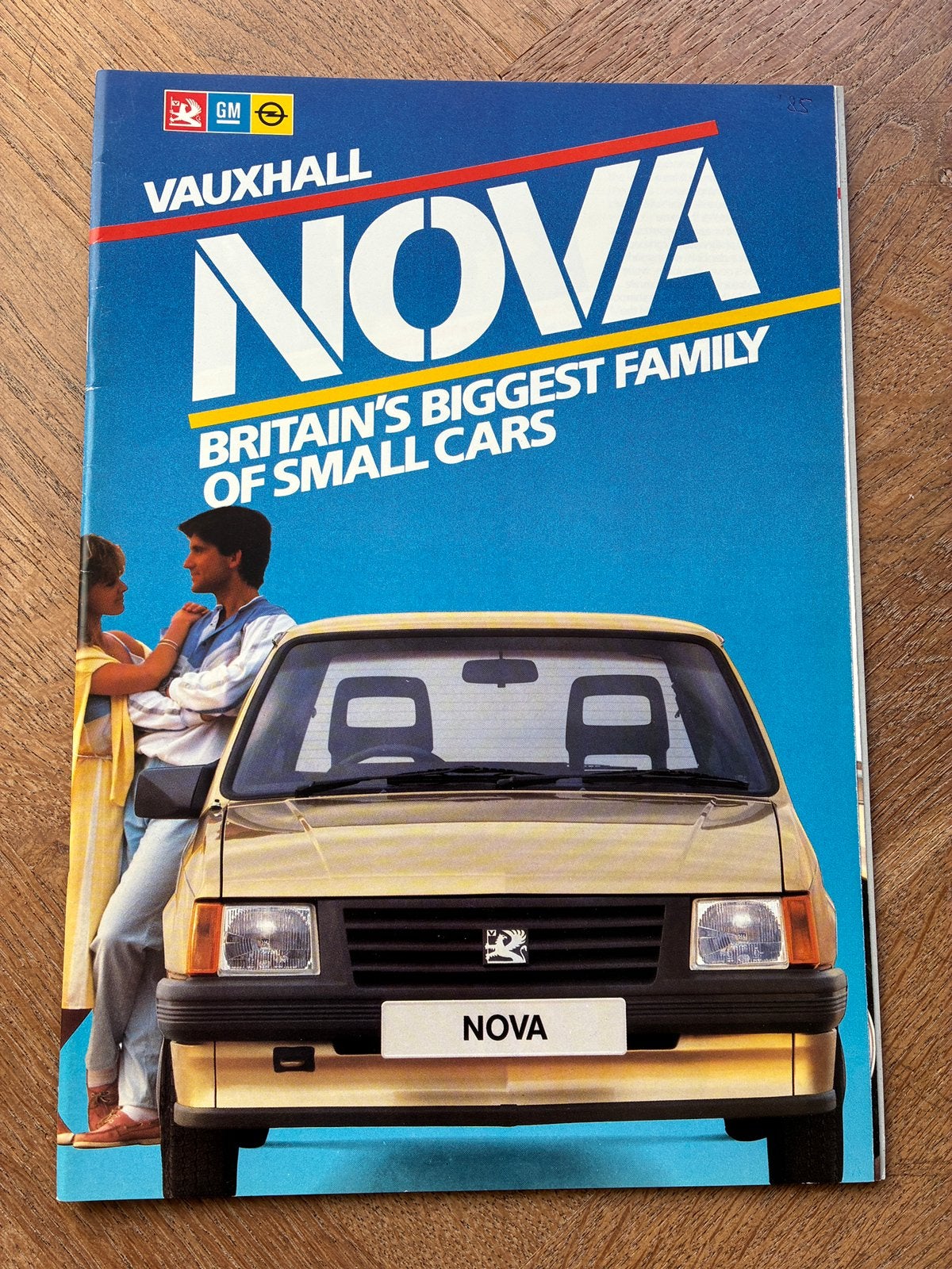 Vauxhall Nova brochure mei 1985, Verzenden, Zo goed als nieuw, Overige merken