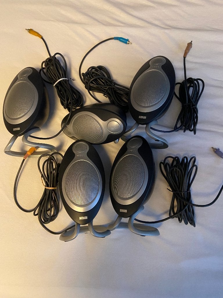 5 muziek-boxjes Dell - Altec Lansing, Computers en Software, Pc speakers, Ophalen of Verzenden, Zo goed als nieuw, Altec Lansing