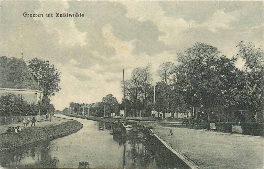 388-428-043 Zuidwolde, Verzamelen, Ansichtkaarten | Nederland, Verzenden, Voor 1920, Drenthe
