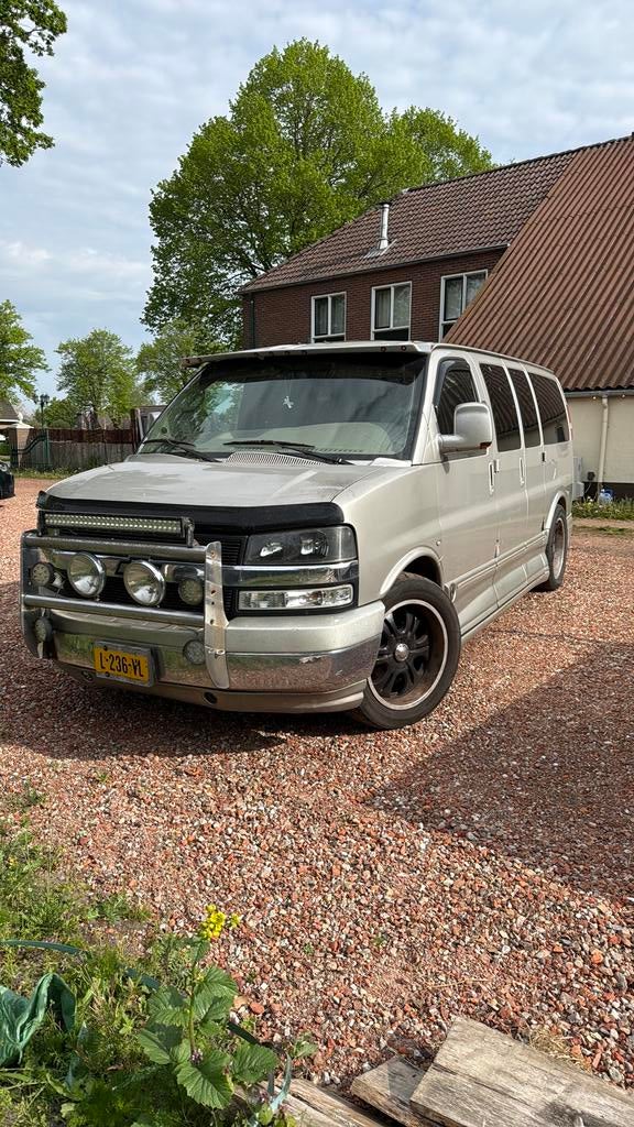 Chevrolet 2005 Grijs, Auto's, Chevrolet, Particulier, Chevy Van, Origineel Nederlands, Zilver of Grijs, Ophalen